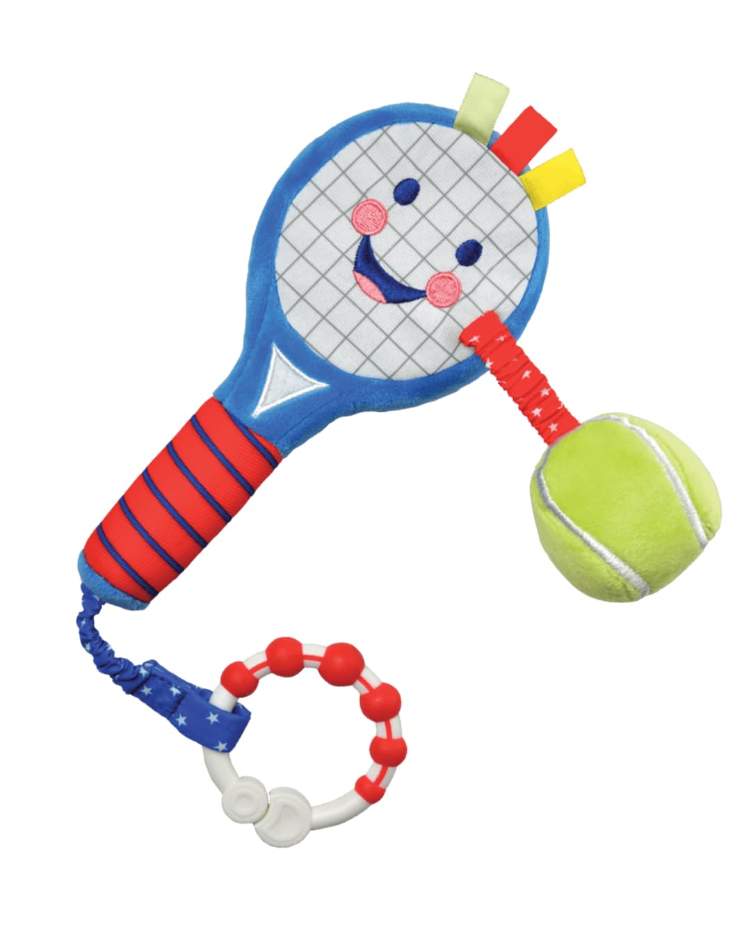 Little Sport Star Baby Tennisschläger,Sensorisches Sportspielzeug für Babys und Kleinkinder,Baby Ten