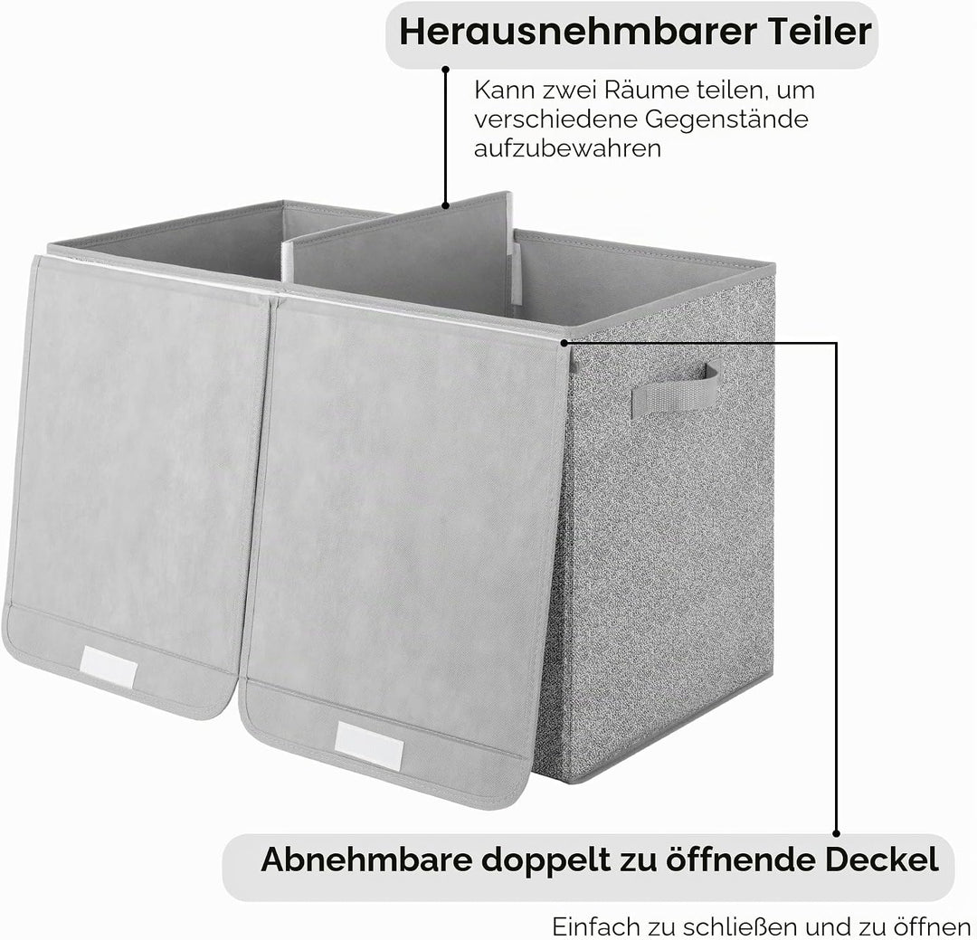 GRANNY SAYS Spielzeug Aufbewahrung, Spielzeugkiste mit Deckel, Faltbar Aufbewahrungsbox Kinder, Aufb