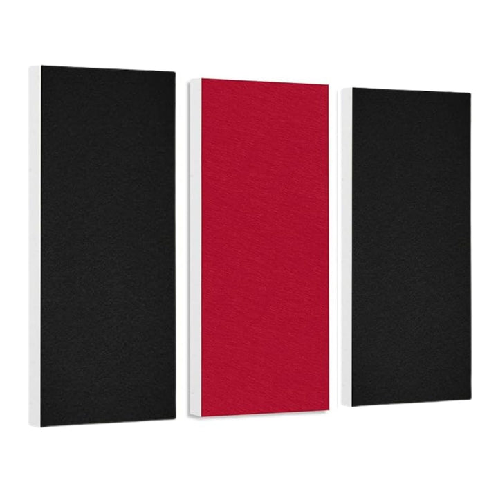 platino24 Schallabsorber COLORE aus Basotec G+ I Akustikpaneele mit Akustikfilz I 3 Wand-Paneele in