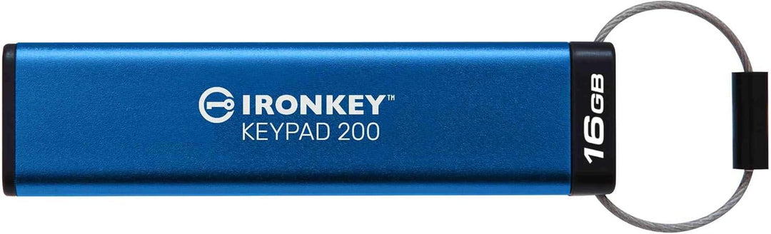 Kingston IronKey Keypad 200 Typ-A Hardware-verschlüsselter USB-Stick FIPS 140-3 Level 3 (ausstehend)