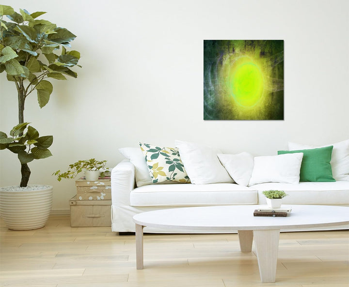 Paul Sinus Art Modernes Wandbild Abstrakt044_60x60cm Abstrakte Kunst Kunstdruck auf Leinwand Zeitlos