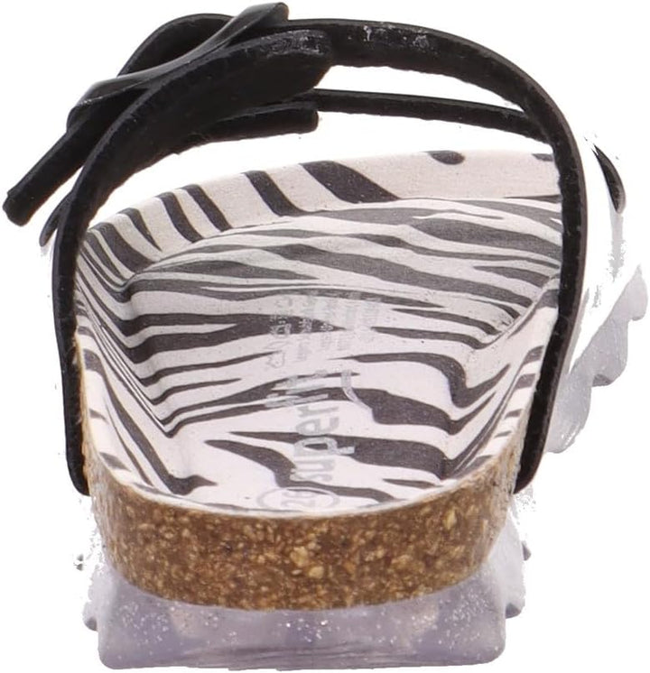 Superfit Mädchen Jellies Pantoffeln 27 EU Schwarz 0000, 27 EU Schwarz 0000