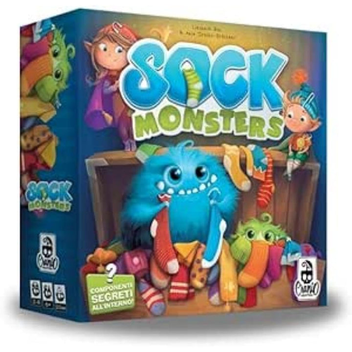 Sock Monsters Schädel Creations CC286, Blau