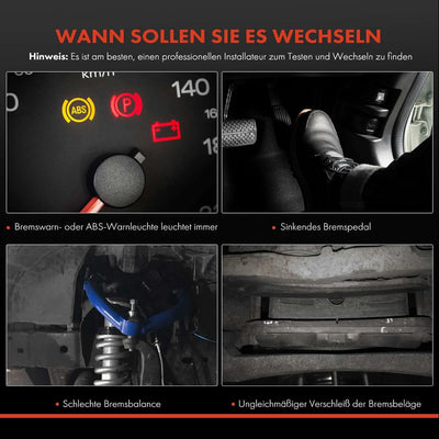 Frankberg Hauptbremszylinder Bremszylinder Kompatibel mit Meriva 1.3L-1.8L Benzin Diesel 2003-2010 R