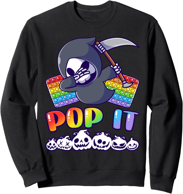 Pop It Halloween Fidget Spielzeug für Kinder Sweatshirt