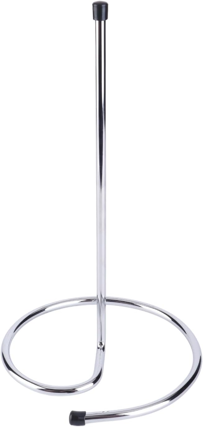 Wein-Dekanter-Trockenständer, Dekanter-Trockenständer, Edelstahl-Dekanterhalter mit Gummibeschichtet