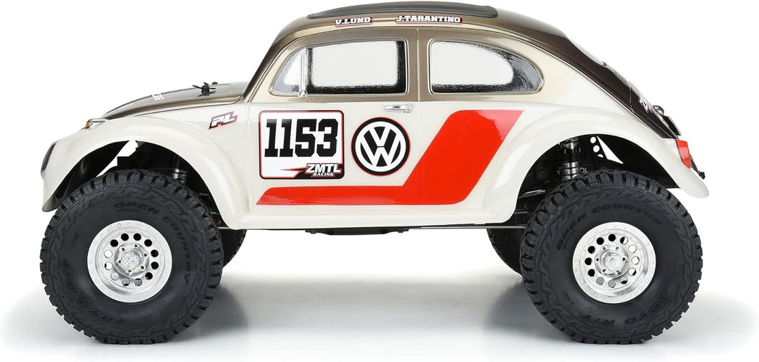 Pro-Line 1/10 Volkswagen Beetle Clear Body 12.3" (313mm) Wheelbase Crawlers