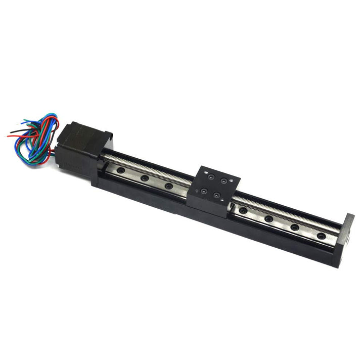 Befenybay 150mm effektive Verfahrlänge Mini Linear Rail Guide Gewindespindel T6x1 mit NEMA11 Schritt