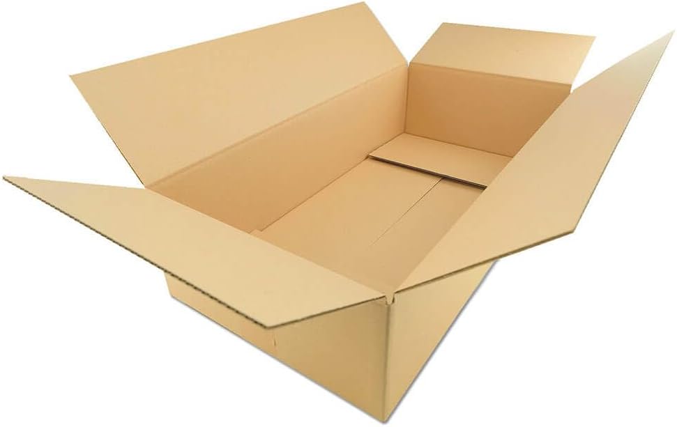 50 Faltkartons 60x30x15cm braun KK 106 1 wellig rechteckige Versandkartons | DHL M Päckchen | DPD L