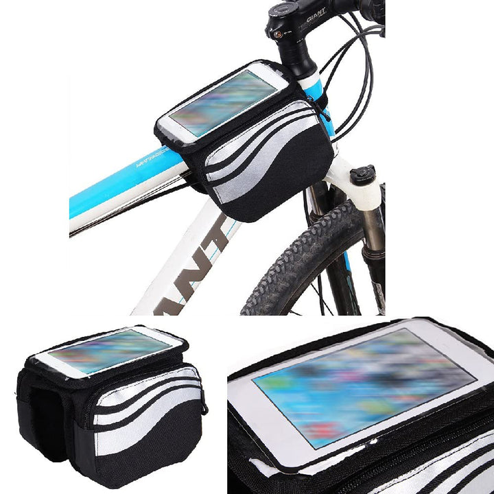 K-S-Trade Qualitativ & Innovativ Rahmentasche Fahrrad-Halterung Für Samsung Galaxy Z Flip 7 FE Rahme
