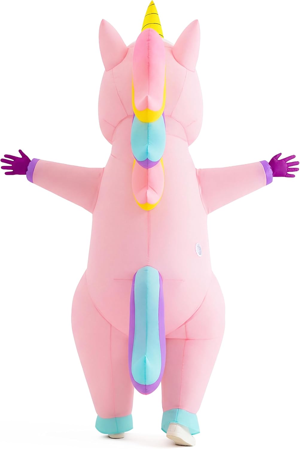Spooktacular Creations Aufblasbares Einhorn Kostüm Ganzkörper, Einhorn Air Blow-up Kostüm für Hallow
