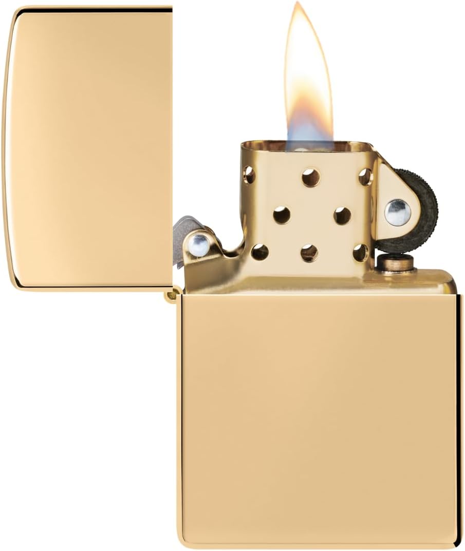 Zippo 254B JIM BEAM Benzinfeuerzeug,Messing,Brass High Polished, Brass High Polished
