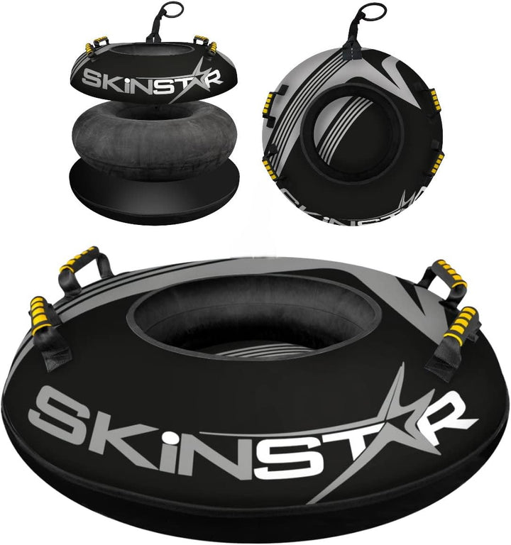 SkinStar Profi Snow Tube Schlitten Bob Rodel Reifen Schneereifen Rutschreifen Ø100cm