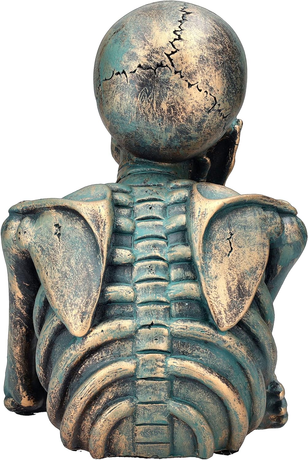 Pacific Giftware Skelett Büste Der Denker - Figur Gothic Statue Fantasy Deko Totenkopf
