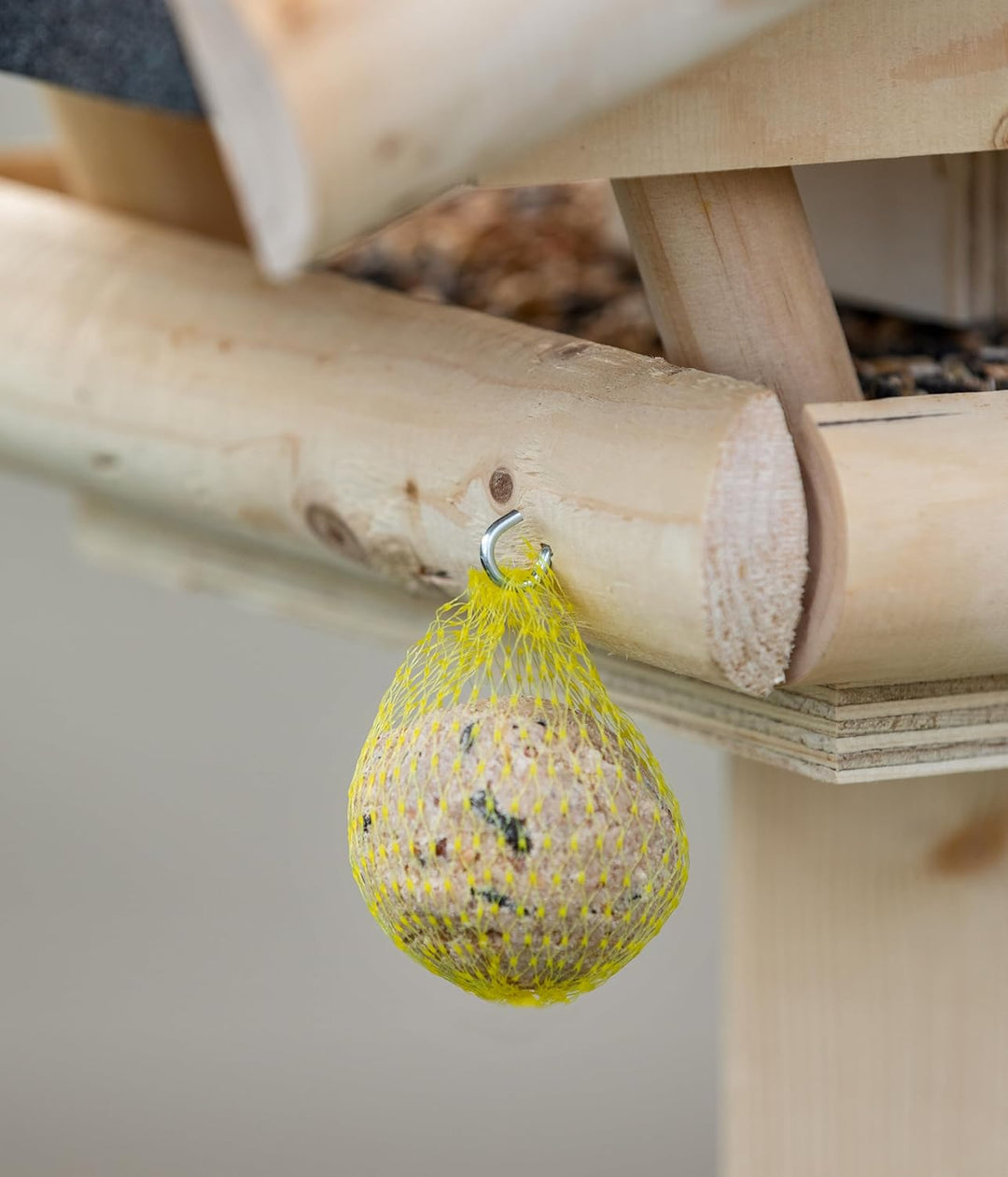 Dehner Natura Premium Wildvogel Futterhaus Watzmann, Futterstation für Wildvögel, Vogelhaus wetterfe