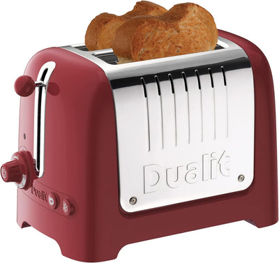 Dualit 26221 2 Scheiben Lite Toaster gloss, rot