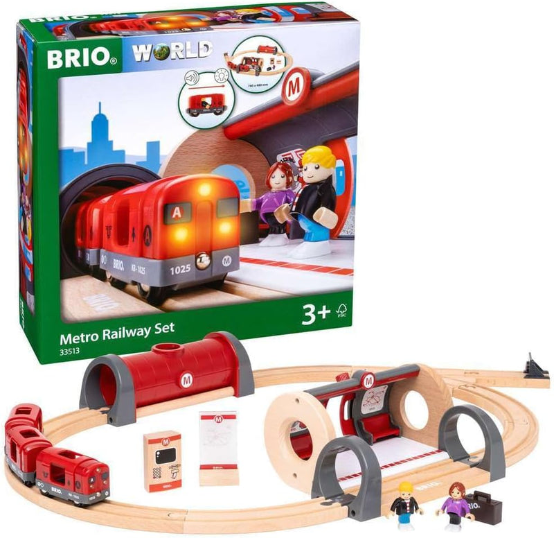 BRIO 33513 - Metro Bahn Set