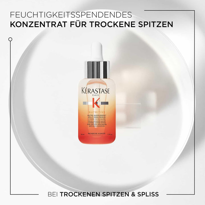 Kérastase Nutritive, Serum für strapazierte Haarspitzen, Feuchtigkeitsspendend?e Wirkung gegen Haarb