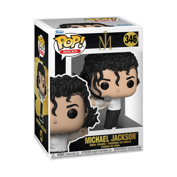 Funko POP! Rocks: Michael Jackson - (Superbowl) - Vinyl-Sammelfigur - Geschenkidee - Offizielle Hand