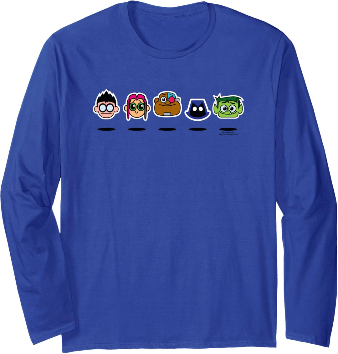 Teen Titans Go! Floating Heads Langarmshirt