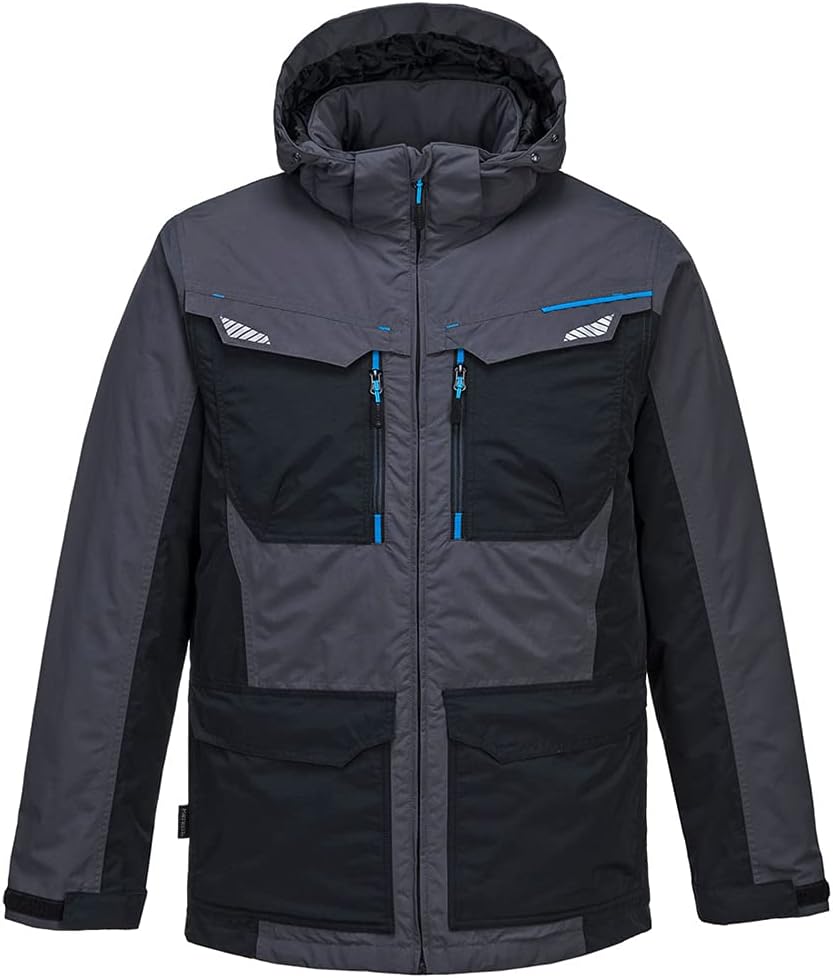 Portwest WX3 Winterjacke für Männer, Farbe: Graumetallic, Grösse: XXXL, T740MGRXXXL