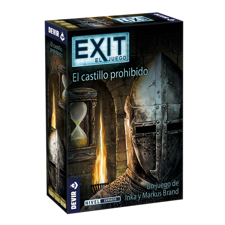 Devir Exit Escape-Room-Spiel, BGEXIT4, Sortiert, One Size Die Verbotene Burg (spanische Ausgabe), Di