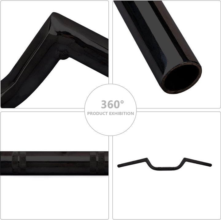 AnXin Motorrad 7/8 "Lenker Cafe Racer Ace Clubman Stil Lenker 22 MM Universal Für Bobber Benutzerdef