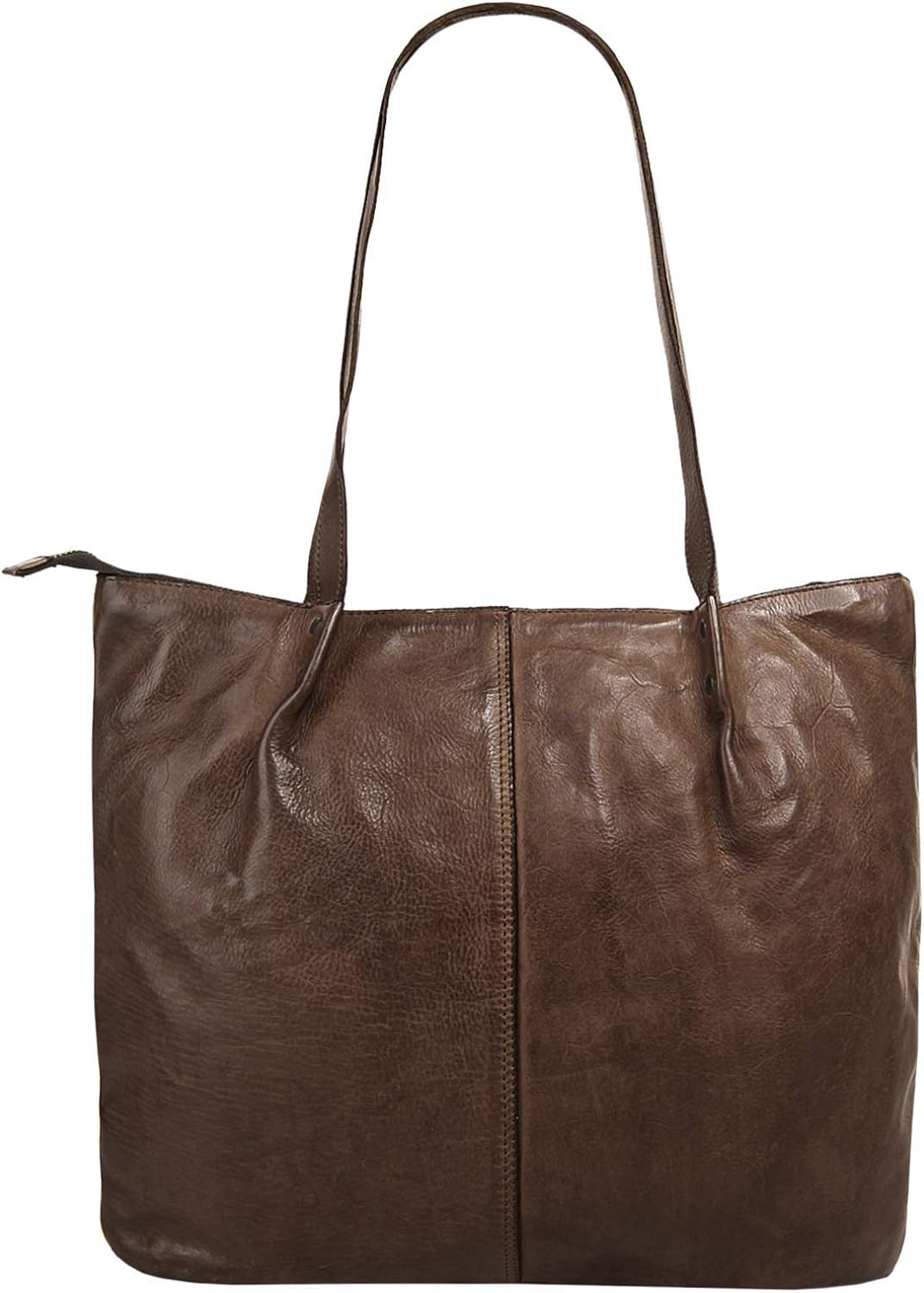 Harold's Submarine Shopper Tasche Leder 39 cm Braun, Braun