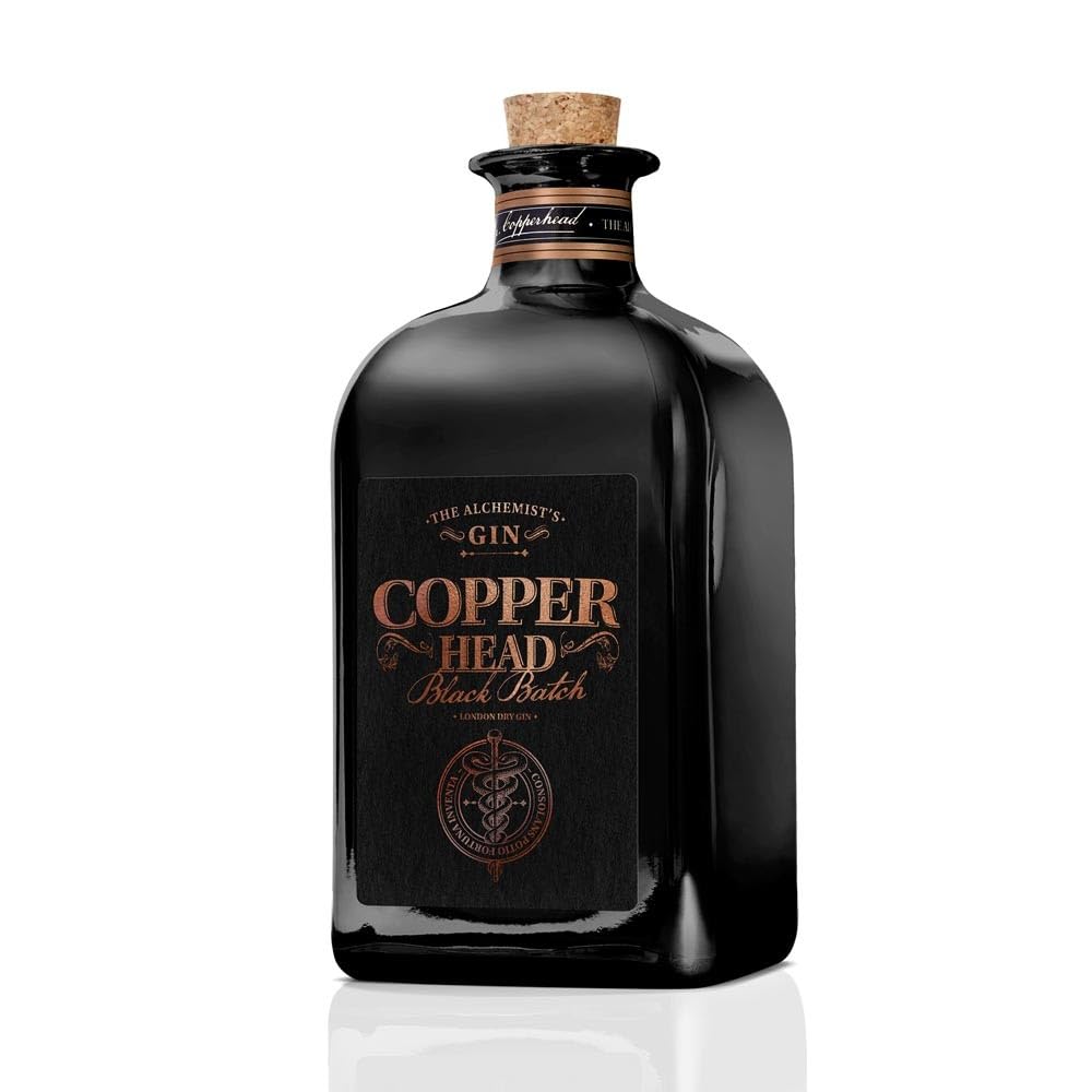 Copperhead Black Batch London Dry Gin (1 X 0.5 L)