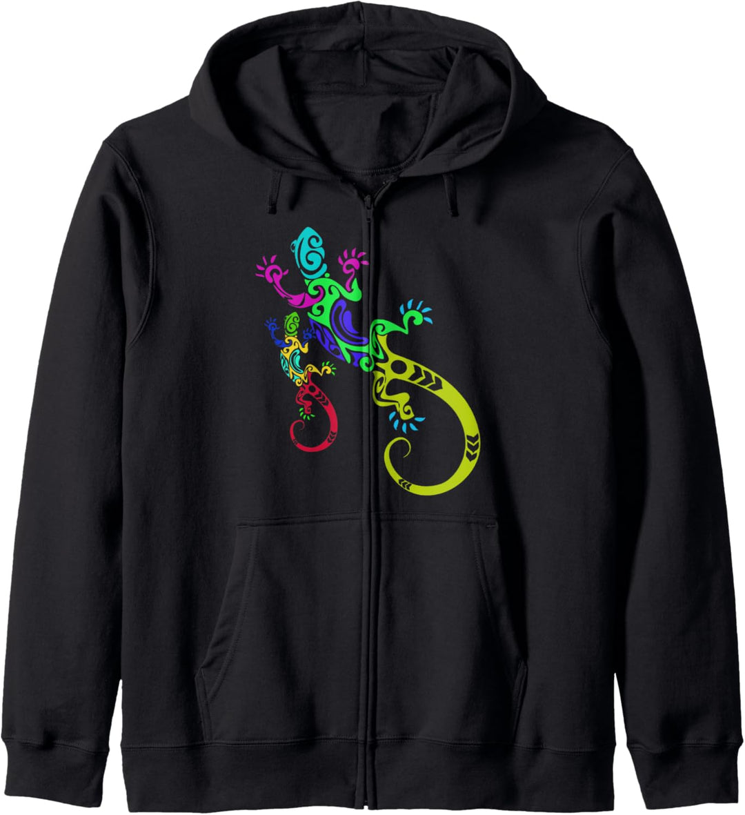 Netter Gecko Tee Wildlife Eidechse Kapuzenjacke