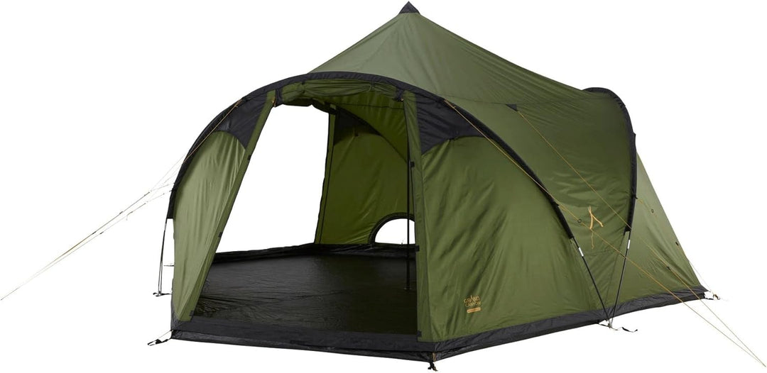 Grand Canyon Black KNOB 10 - Gruppenzelt im Tipi-Stil für 10 Personen | Familien-Zelt, Gruppen-Zelt,