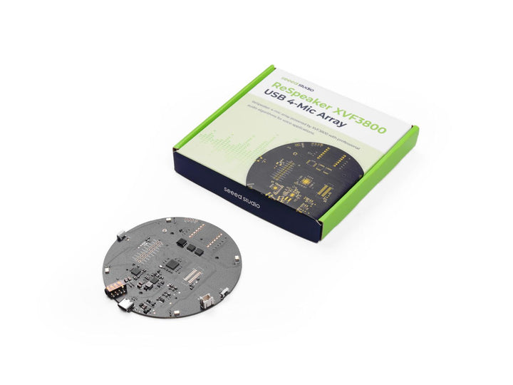 ReSpeaker XMOS XVF3800 - AI-Powered 4-Mic Array for Clear Voice Even in Noise