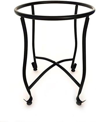 Marokkanischer Tisch Beistelltisch aus Metall Sule ø 40cm rund | Orientalischer runder Teetisch klei