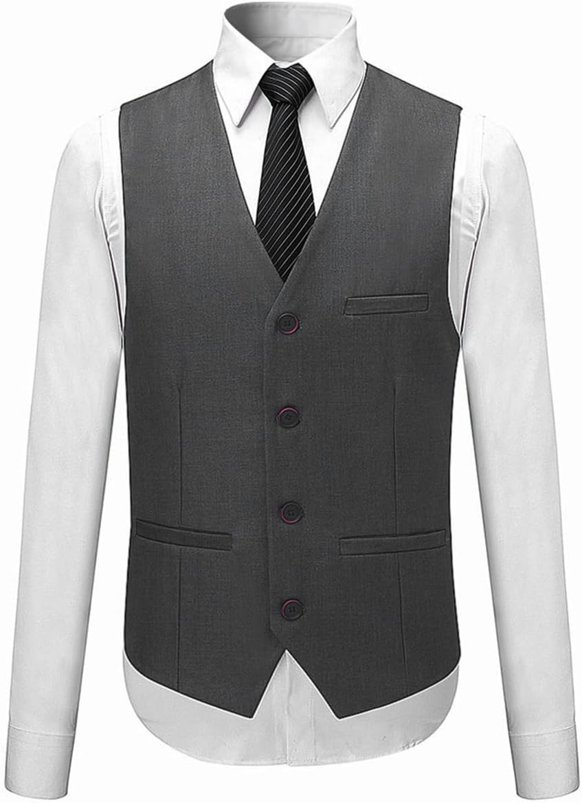 Allthemen Anzug Herren Anzug Slim Fit 3 Teilig Herrenanzug 3-Teilig Anzüge Herren Modern Sakko für B