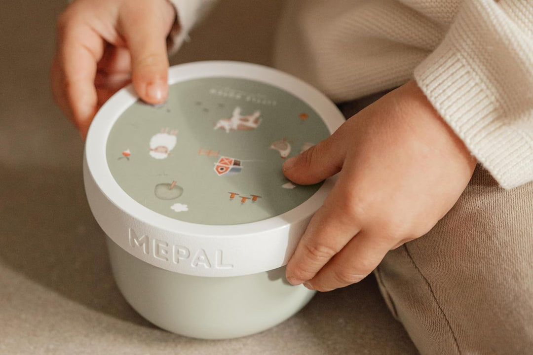 Mepal | Kinder Obst- und Bento Box | Campus meets Fruits | Spülmaschinenfest &amp; BPA-frei | 300 &amp; 750