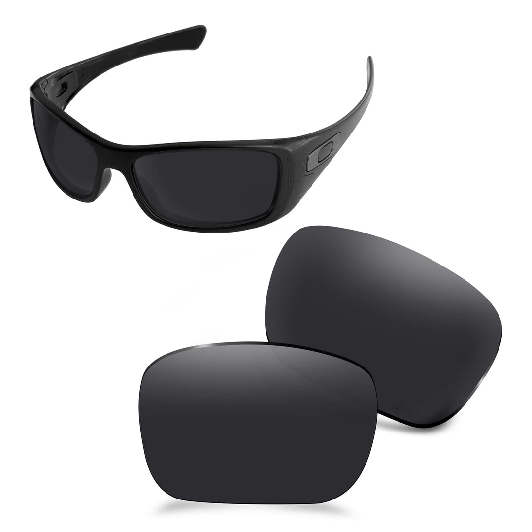 AOZAN ANSI Z87.1 Ersatzgläser kompatibel mit Oakley Hijinx Sonnenbrille Onyx Schwarz Polarisiert, On