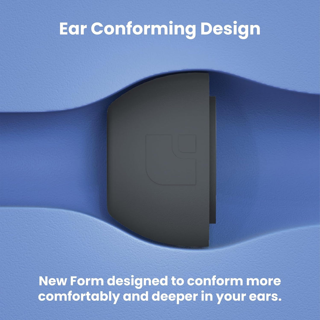 Foam Masters Ohrstöpsel aus Memory-Schaum für AirPods Pro 1. und 2. Generation, 3 Paar, neue Version