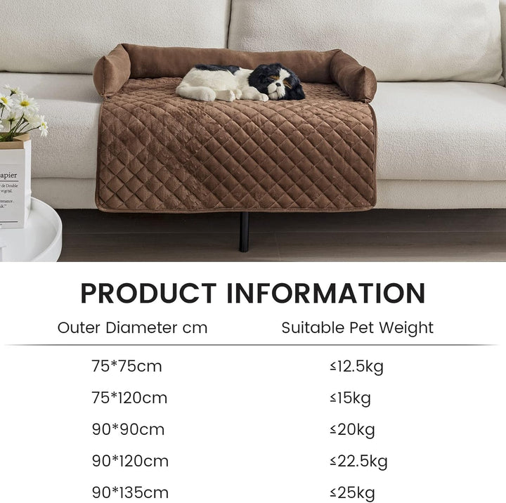 OKYUK Hundebetten Hundekissen - Sofaschutz, handgefertigtes Hundebett waschbar, hundekissen，Couchkis
