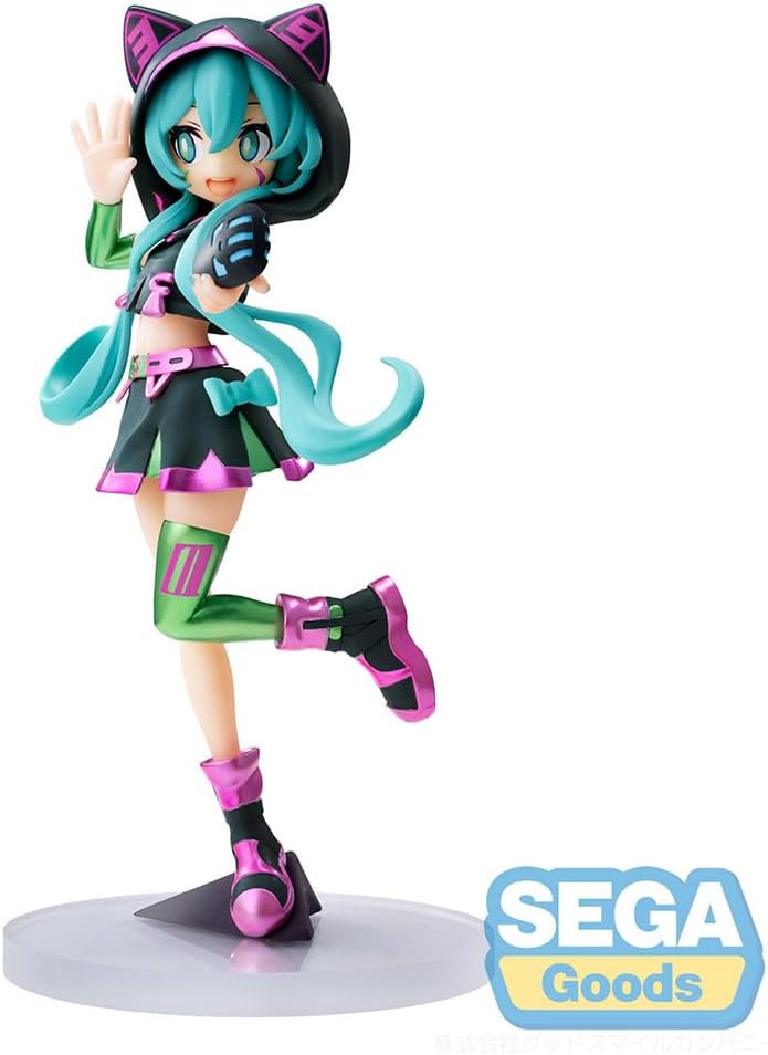 SEGA Goods Hatsune Miku – Hatsune Miku Live Stage – Figur Luminasta 18 cm