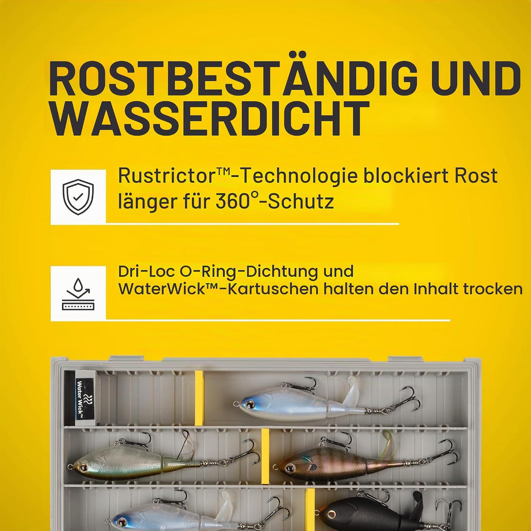 Plano Edge Professional Series Tackle Aufbewahrungsboxen Premium Tackle Organisation mit Rostschutz