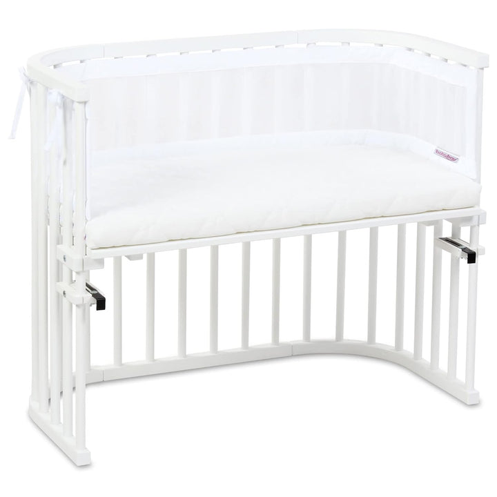 babybay Nestchen Mesh-Piqué/Bettumrandung für Beistellbett/Stossschutz für Baby Bett, passend für Mo