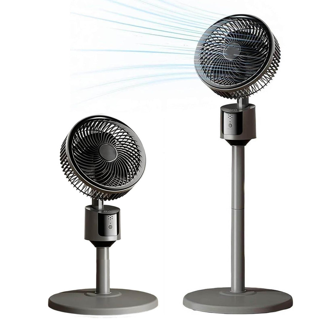 Standventilator – Bodenventilator, strapazierfähig, 2026 verbesserter Ganzraum-Luftzirkulator, 30 dB