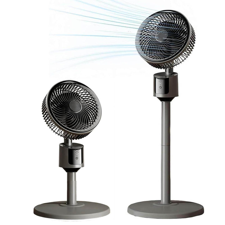 Standventilator – Bodenventilator, strapazierfähig, 2026 verbesserter Ganzraum-Luftzirkulator, 30 dB