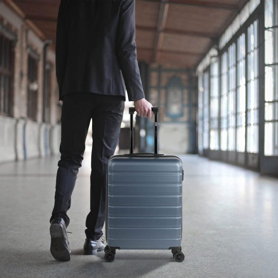 JASLEN - Handgepäck Koffer Trolley - Reisekoffer Mit Rollen und Reisekoffer Hartschalenkoffer für Vi