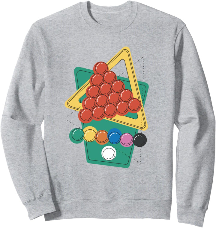 Snooker Game Billard Retro Sweatshirt