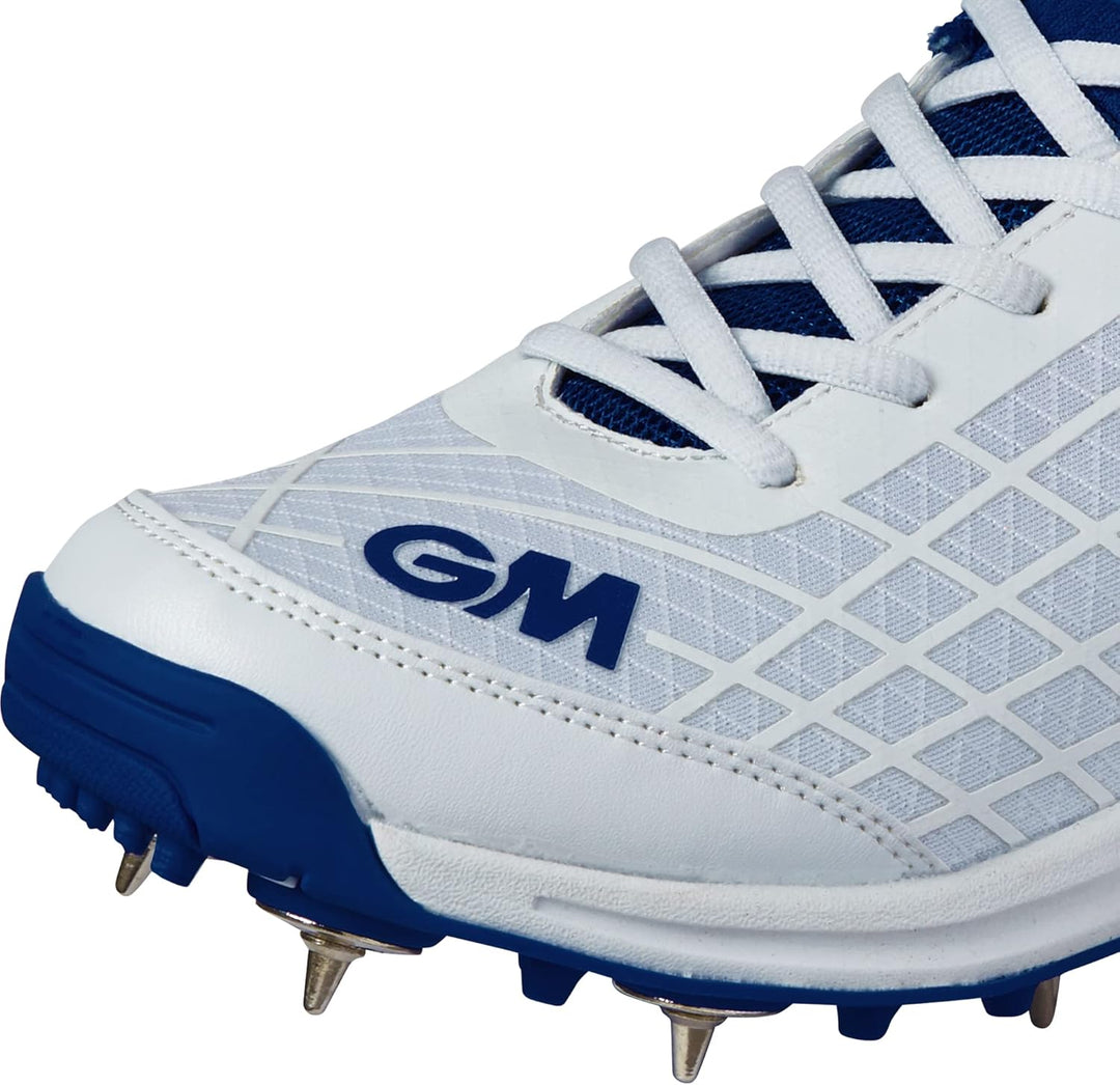 Gunn & Moore GM Cricketschuhe mit Spike, hochwertiges atmungsaktives Mikrofaser-PU-Obermaterial, zwe