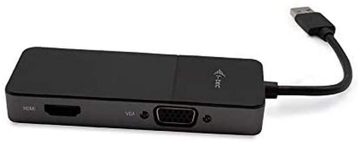 i-tec USB 3.0/USB-C Dual HDMI und VGA Video Adapter, Kompatibel mit Windows, MacOS, Android