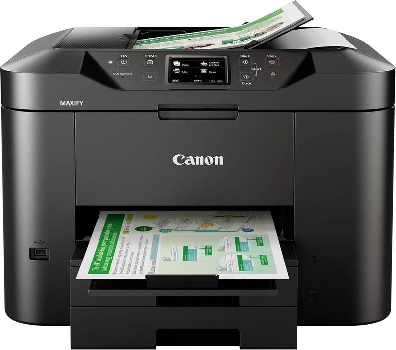 Canon MAXIFY MB2755 Schwarz A4 MFP Farb Drucker drucken kopieren scannen fax WLAN LAN Cloud-Link