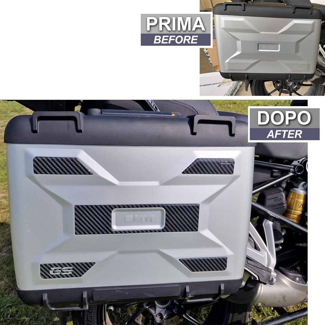 Resin Bike Aufkleber für Motorrad Kompatibel mit BMW R 1250 GS 2021. Reflektierende Aufkleber mit Ho