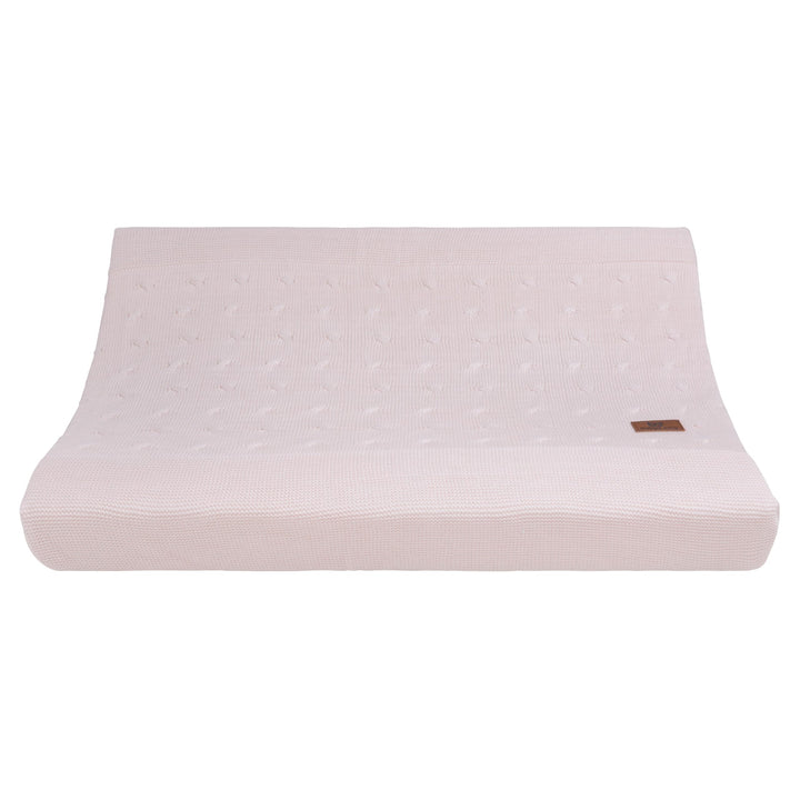 BO Baby's Only - Wickelauflagenbezug Cable - Feine Zopfmuster - Klassischen Touch - Klassisch Rosa -